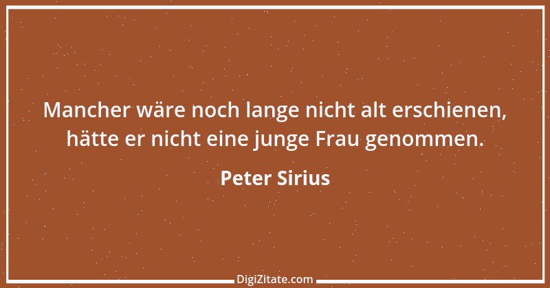 Zitat von Peter Sirius 357