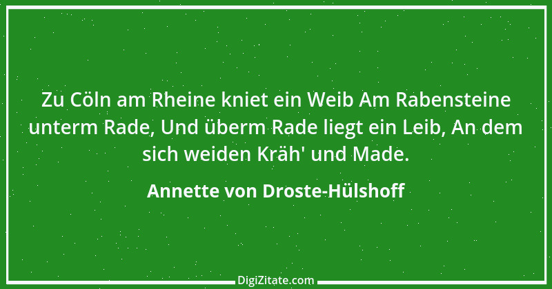 Zitat von Annette von Droste-Hülshoff 13