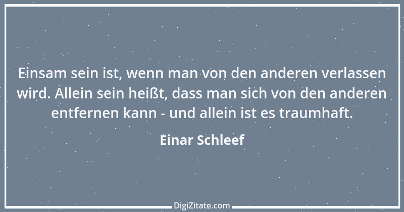 Zitat von Einar Schleef 1