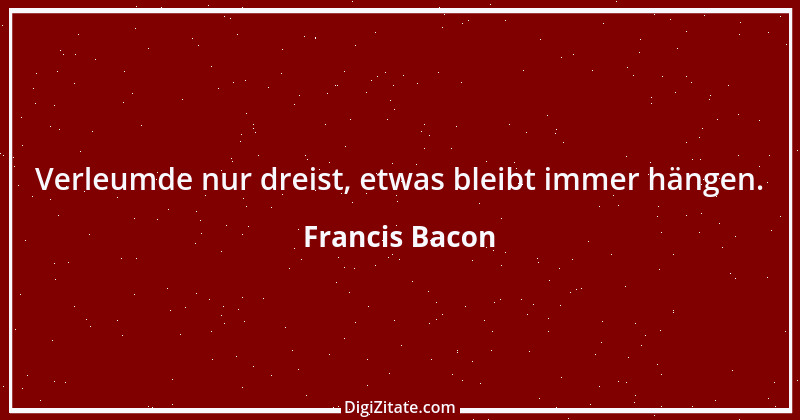 Zitat von Francis Bacon 212