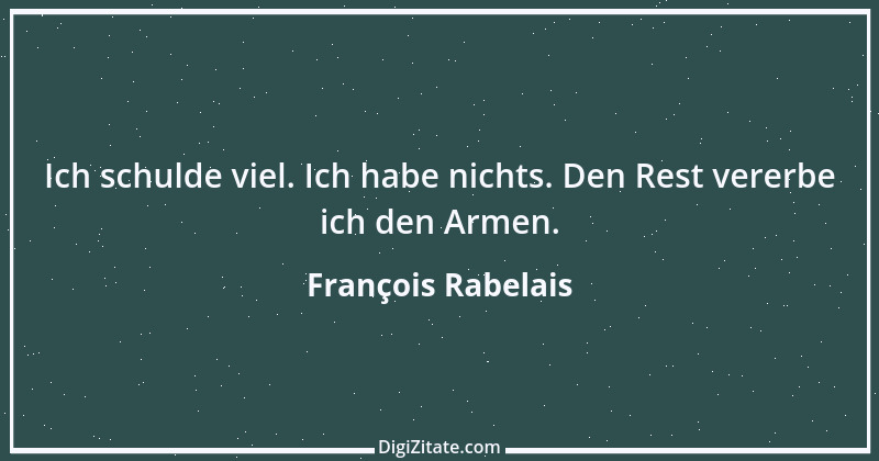 Zitat von François Rabelais 35