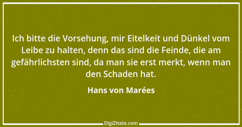 Zitat von Hans von Marées 2