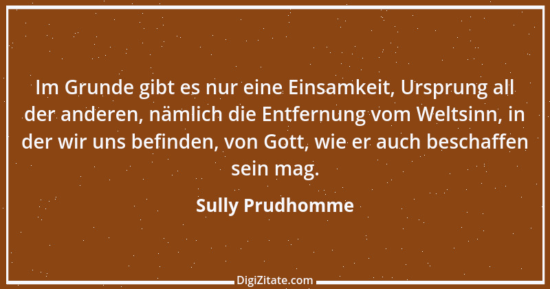 Zitat von Sully Prudhomme 119