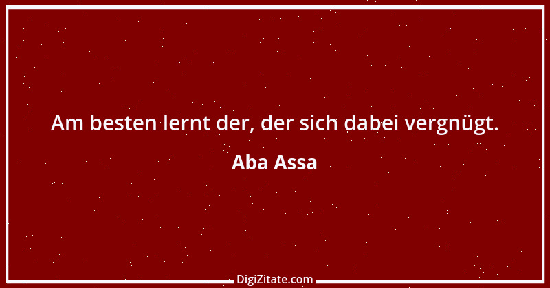 Zitat von Aba Assa 26