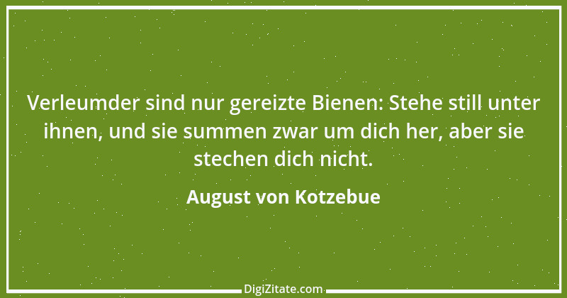 Zitat von August von Kotzebue 15