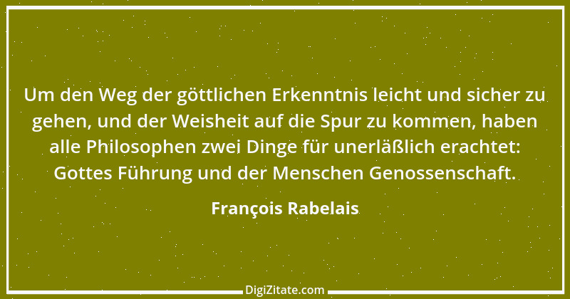 Zitat von François Rabelais 36