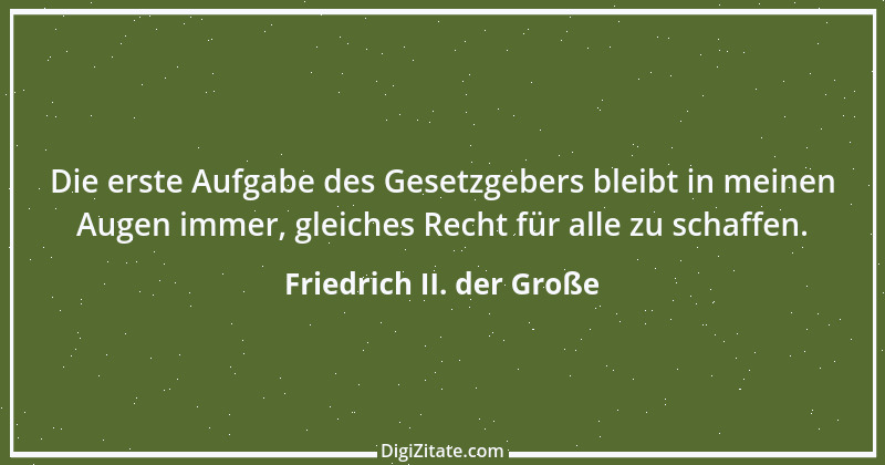 Zitat von Friedrich II. der Große 111