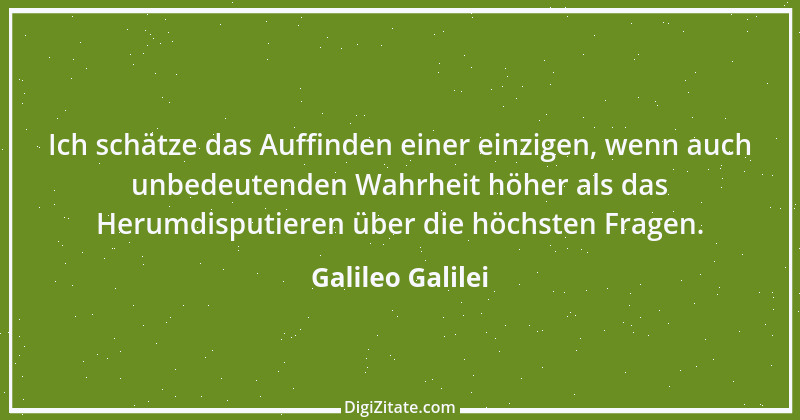 Zitat von Galileo Galilei 3