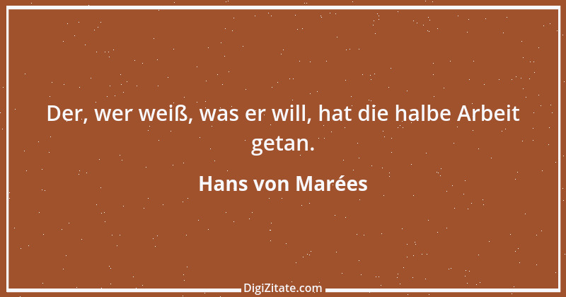 Zitat von Hans von Marées 3