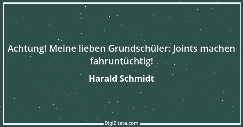 Zitat von Harald Schmidt 277