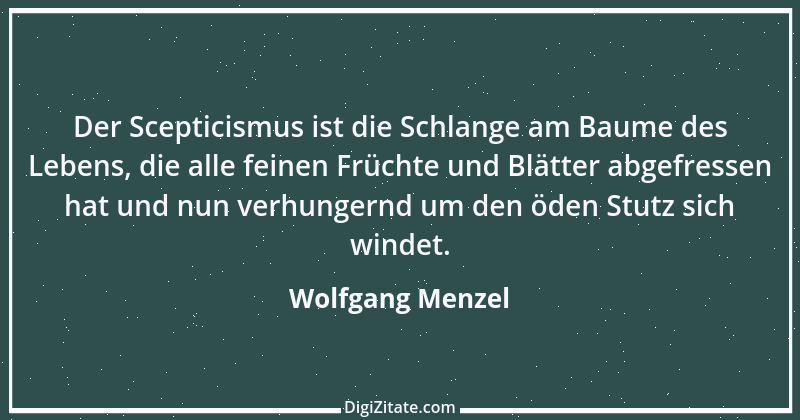 Zitat von Wolfgang Menzel 4