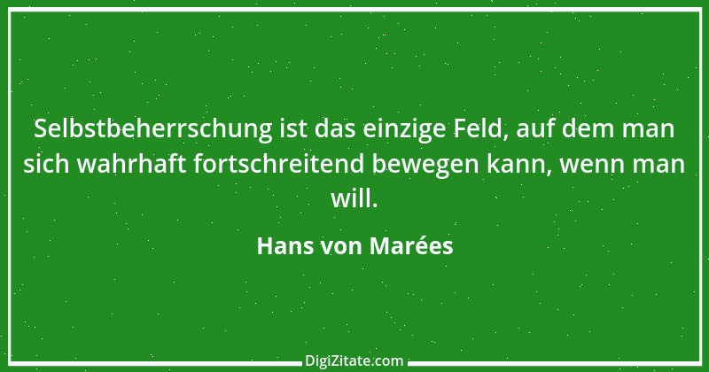 Zitat von Hans von Marées 4