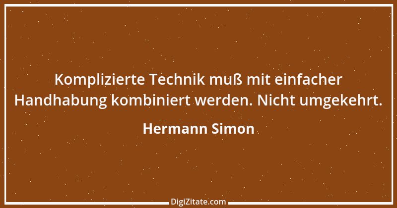 Zitat von Hermann Simon 36