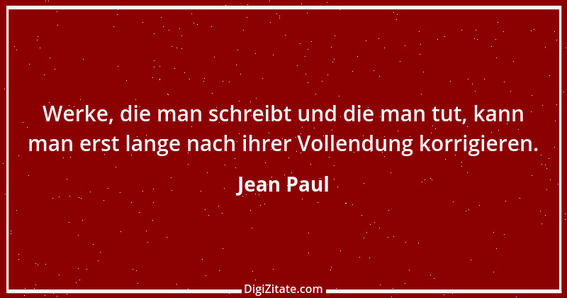 Zitat von Jean Paul 105