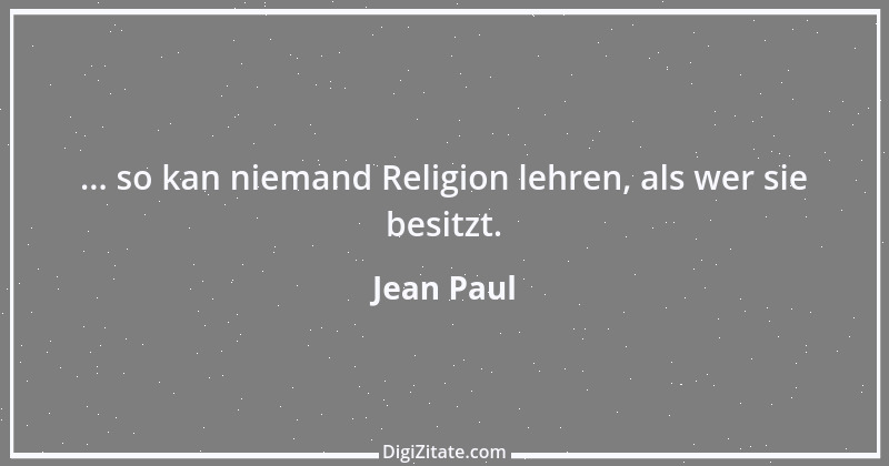 Zitat von Jean Paul 1105