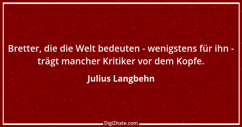 Zitat von Julius Langbehn 71