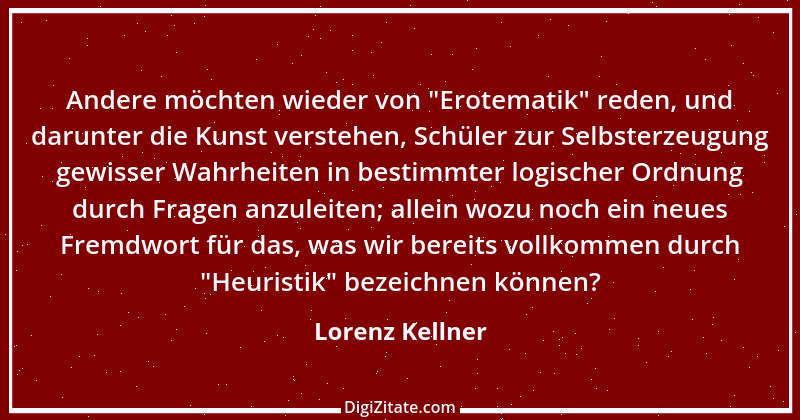 Zitat von Lorenz Kellner 26