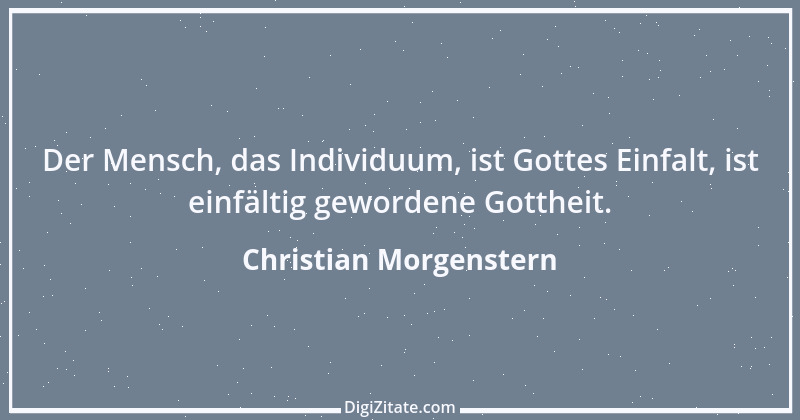 Zitat von Christian Morgenstern 484