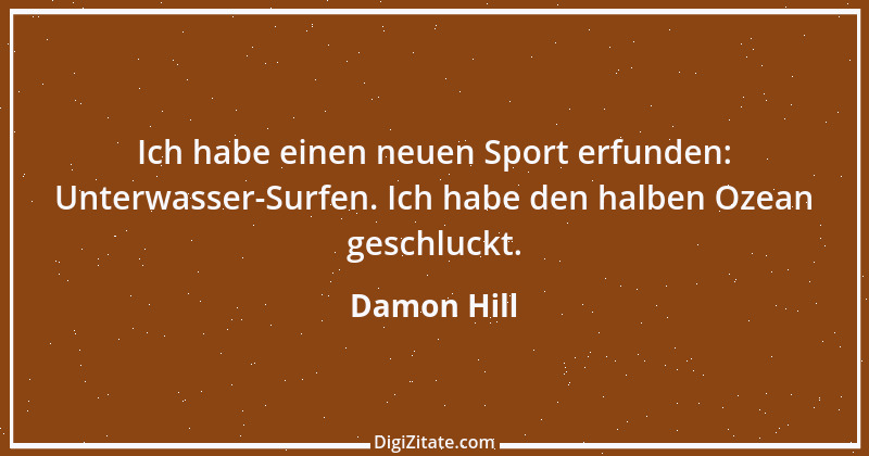 Zitat von Damon Hill 6