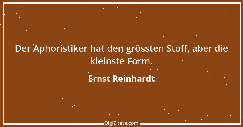 Zitat von Ernst Reinhardt 202