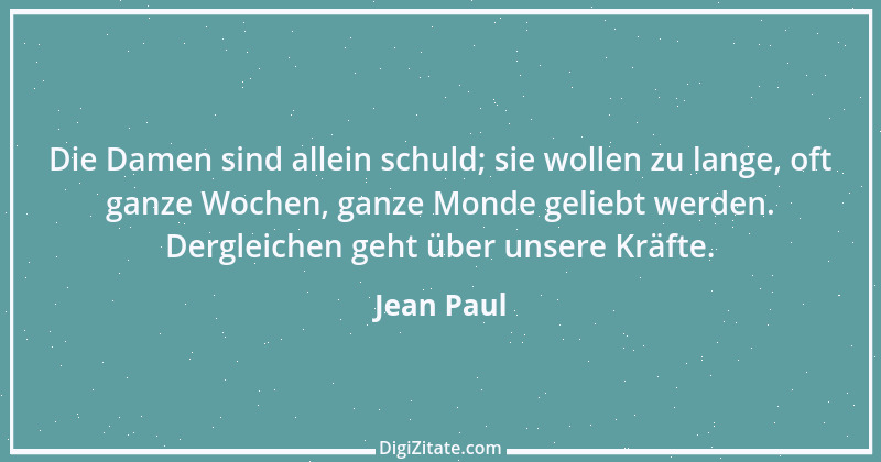 Zitat von Jean Paul 106