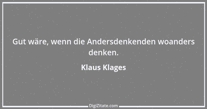 Zitat von Klaus Klages 213