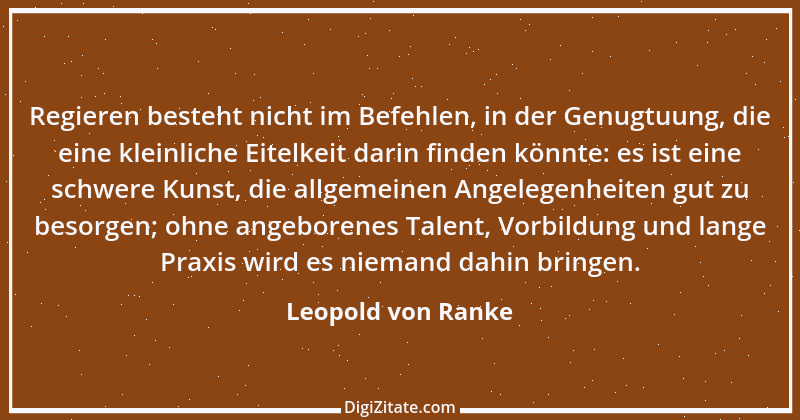 Zitat von Leopold von Ranke 5