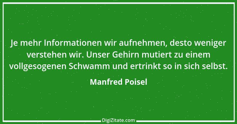 Zitat von Manfred Poisel 48