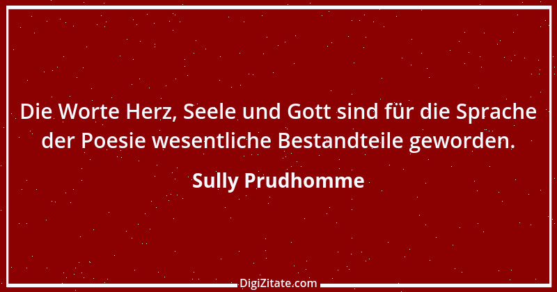 Zitat von Sully Prudhomme 122