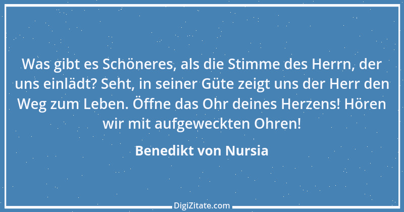 Zitat von Benedikt von Nursia 2