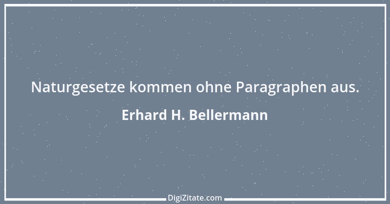 Zitat von Erhard H. Bellermann 476