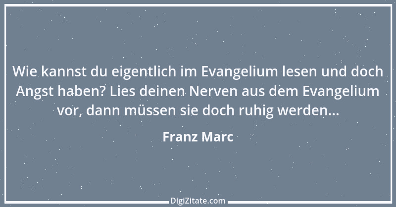 Zitat von Franz Marc 19