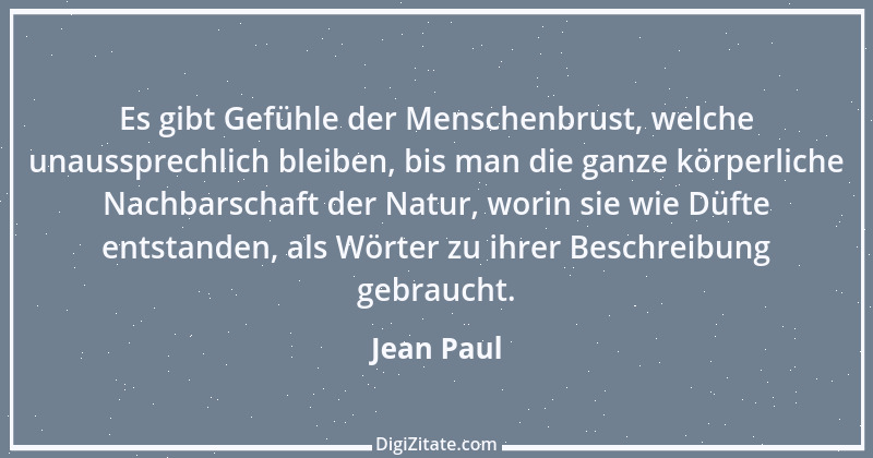 Zitat von Jean Paul 1107