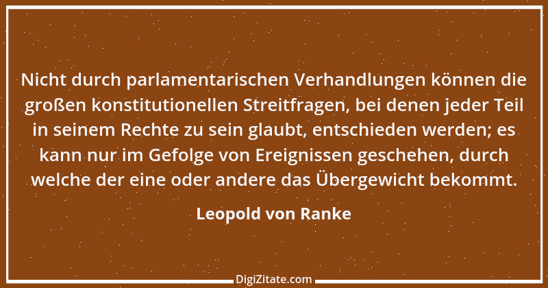 Zitat von Leopold von Ranke 6