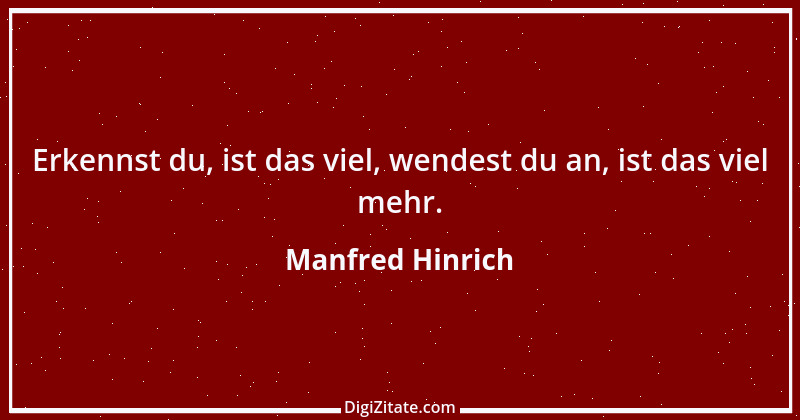 Zitat von Manfred Hinrich 1136