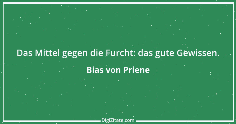 Zitat von Bias von Priene 18