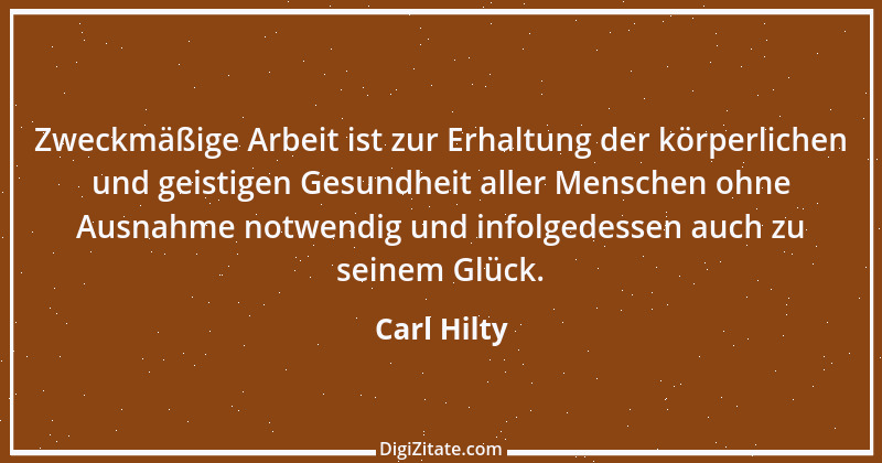 Zitat von Carl Hilty 145