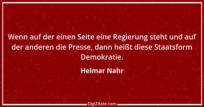 Zitat von Helmar Nahr 25