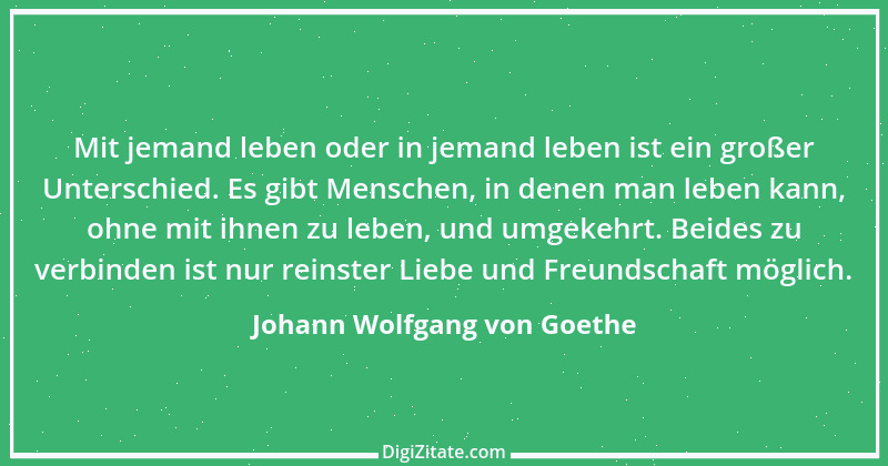 Zitat von Johann Wolfgang von Goethe 1963