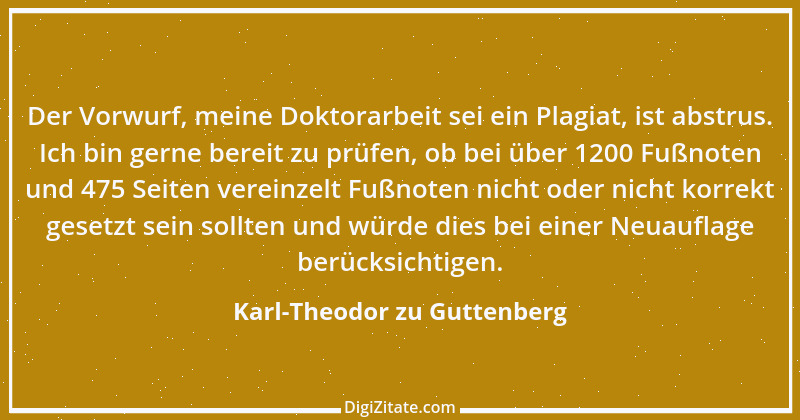 Zitat von Karl-Theodor zu Guttenberg 6