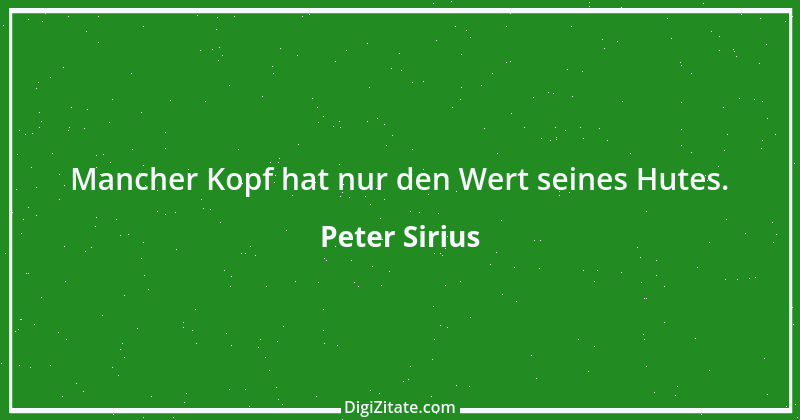 Zitat von Peter Sirius 363