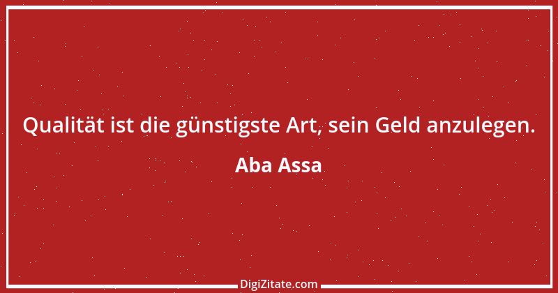 Zitat von Aba Assa 31