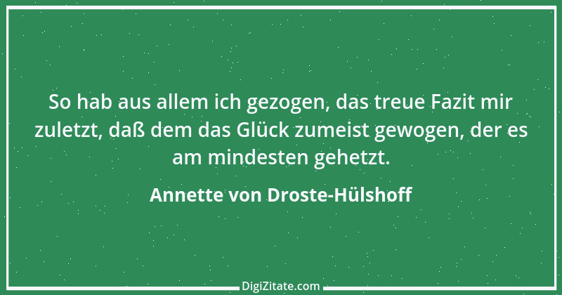 Zitat von Annette von Droste-Hülshoff 19