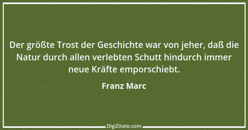 Zitat von Franz Marc 21