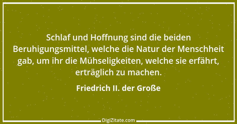 Zitat von Friedrich II. der Große 116