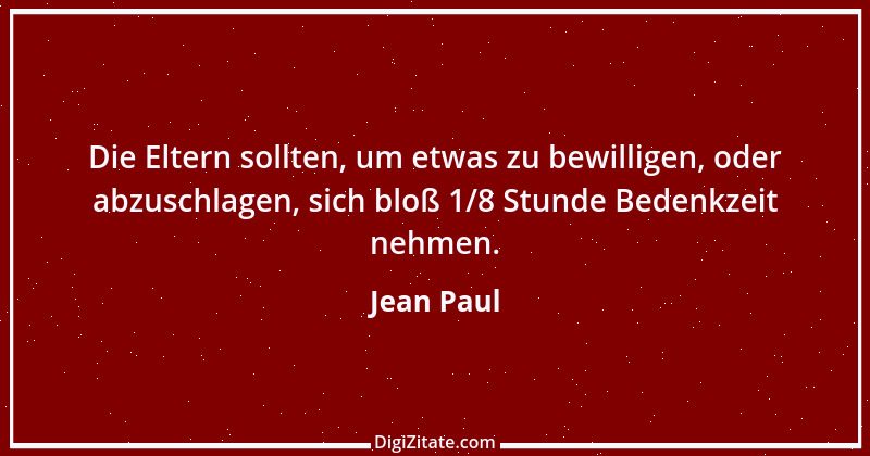 Zitat von Jean Paul 109