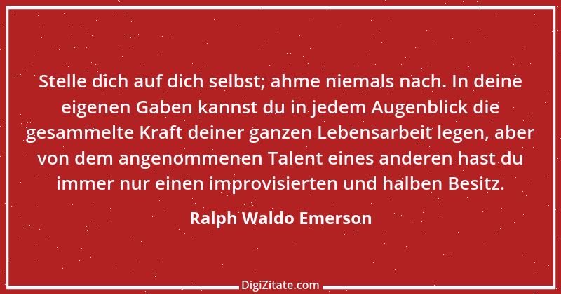 Zitat von Ralph Waldo Emerson 9