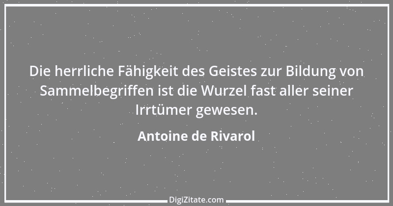 Zitat von Antoine de Rivarol 111