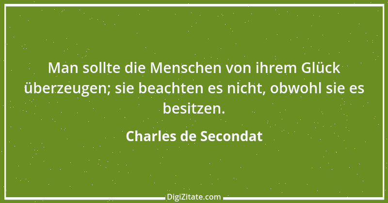 Zitat von Charles de Secondat 160