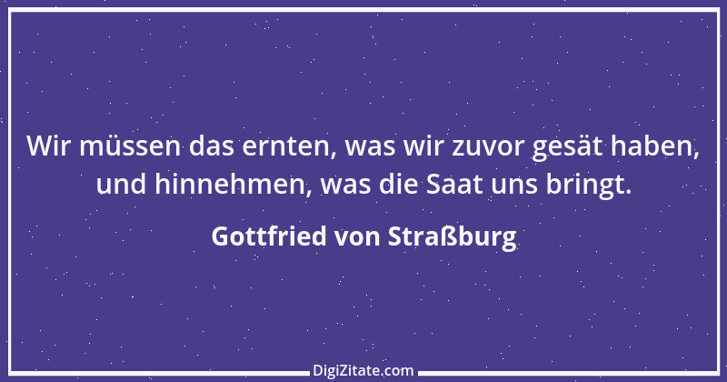 Zitat von Gottfried von Straßburg 8